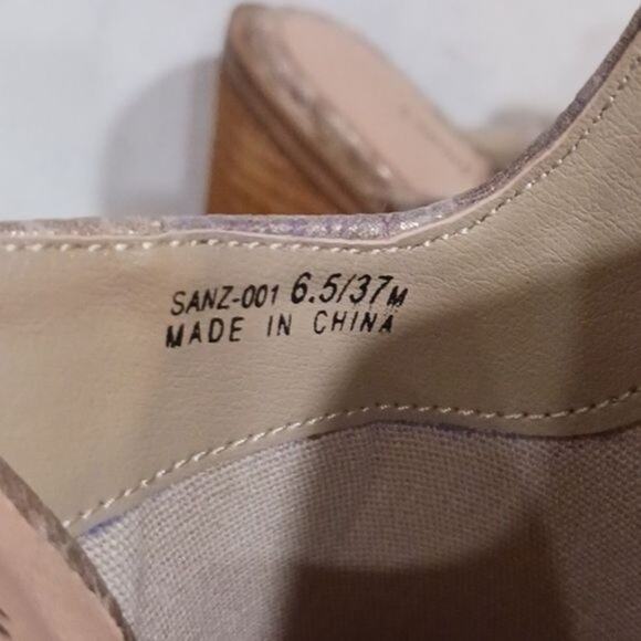 Chinese Laundry Springfield snake print mule sz 6.5 - Picture 7 of 8